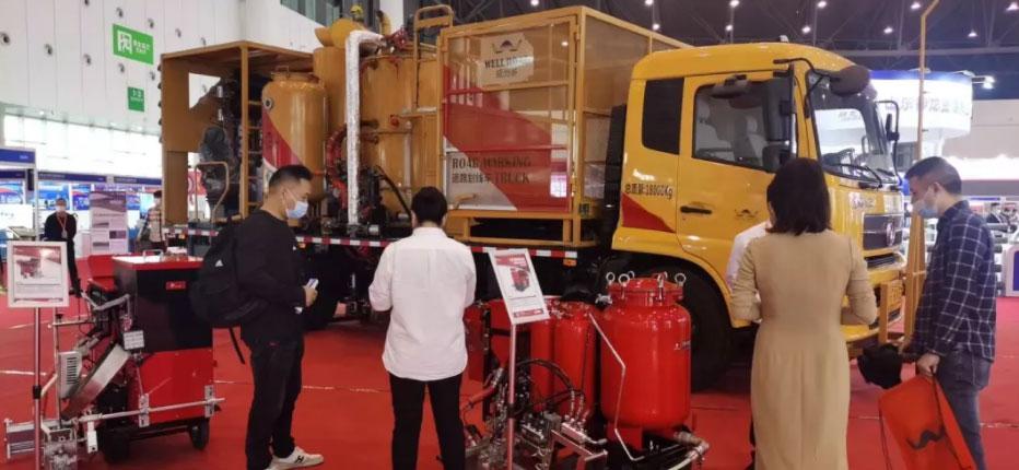 展會首日秀,行業(yè)謀新篇——2021亞洲國際交通技術(shù)與工程設施展覽會天途路業(yè)展臺首日盛況概覽